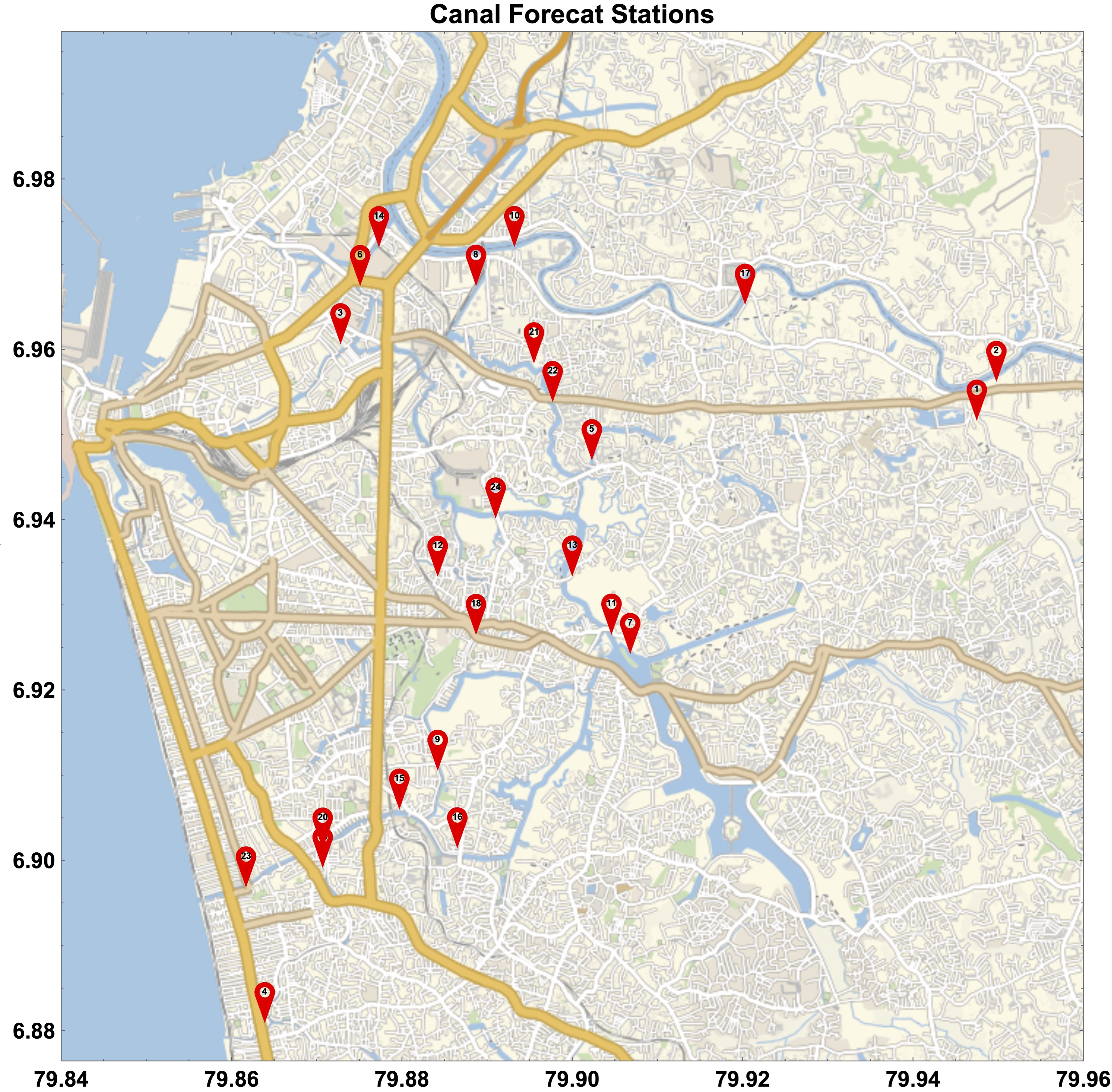 forecast stations